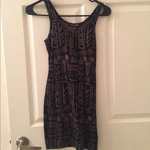 Patterned Body Con Dress